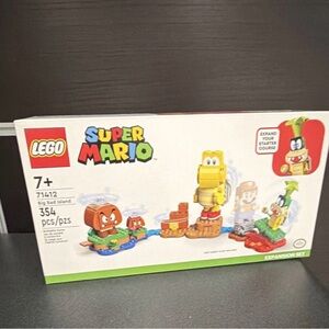 LEGO Super Mario Big Bad Island Set 71412, 354 Pieces, Complete, Expansion